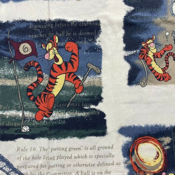 Vintage 90’s Tigger All Over Print Polo Shirt by Disney Size Small - Picture 2 of 6